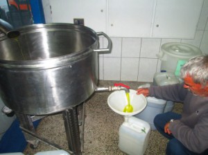 skupljanje ulja iz separatora